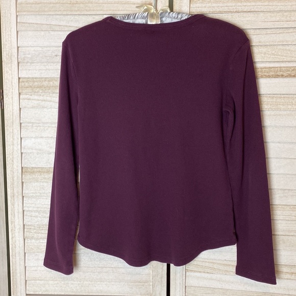 PINK Victoria’s Secret Waffle Knit Shirt. Size XS - Picture 5 of 7